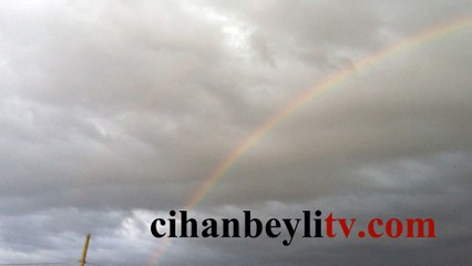 Yağış Sonrası Kartpostallik Gökkuşağı Manzaraları