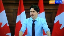 Justin Trudeau Cracks Star Wars Jokes Before Adressing Fort Mac Fire