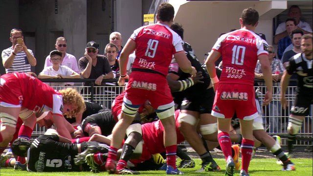 TOP 14 – Brive - Grenoble : 45-24 Essai Rossouw DE KLERK (GRE) – J24 – Saison 2015-2016