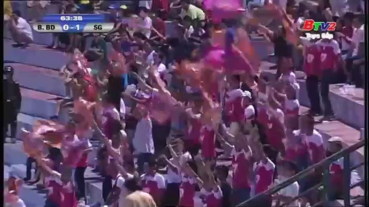 B. Bình Dương 1-1 Sài Gòn (Vòng 11 V-League - 22/05/2016)