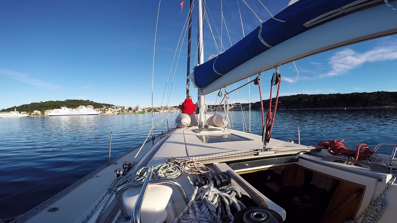 Losinj arrivée au port 140416