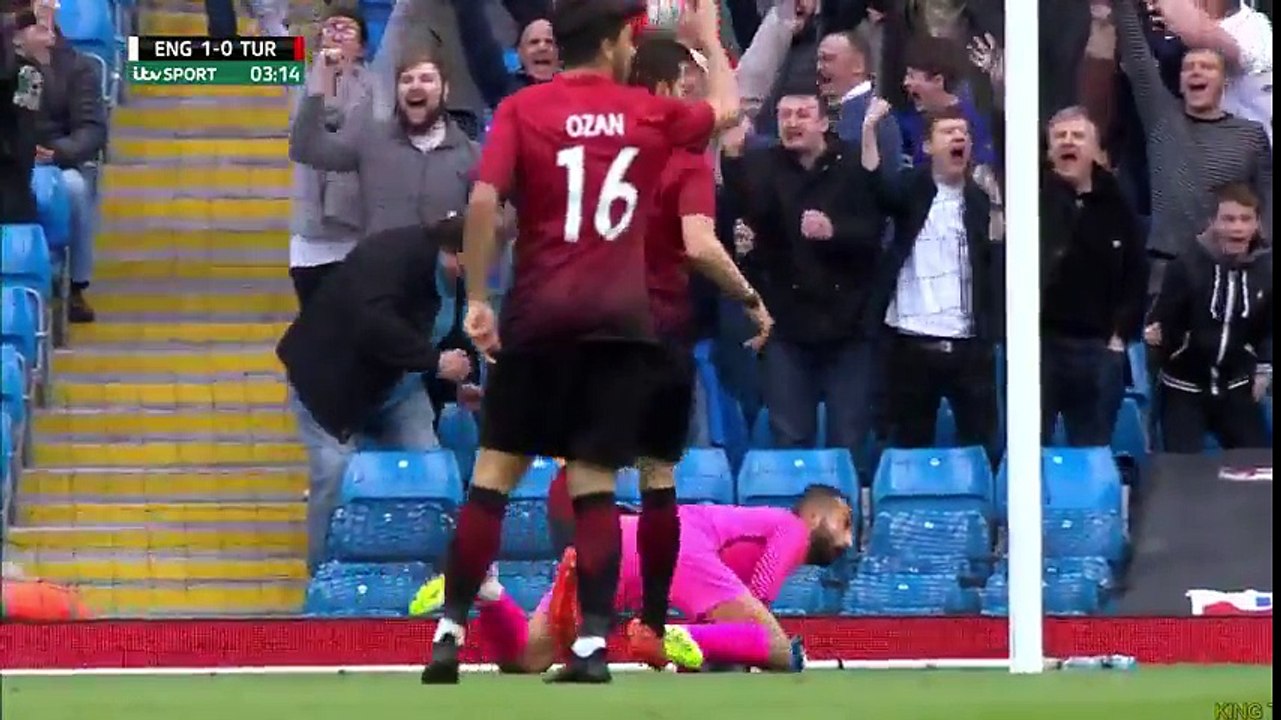 İngiltere 2-1 Türkiye Geniş Özet ve Tüm Goller (22-05-2016)