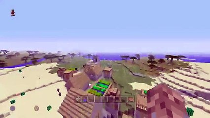 Tải video: Minecraft Xbox/PlayStation: Seed Showcase - 3 Villages, Two Blacksmiths, Desert & Savannah's (TU36)