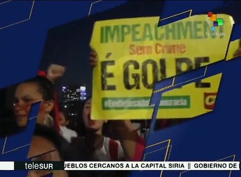 Miles de brasileños protestan en todo el país contra gobierno interino