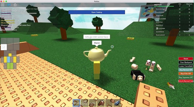 How To Do Teapot Glitch Catalog Heaven Video Dailymotion - roblox catalog heaven elite vip
