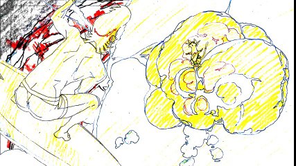 Space Dandy's Genga Art Highlights