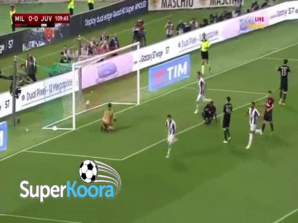 هدف مباراة ( ميلان 0-1 يوفنتوس ) نهائي كأس ايطاليا