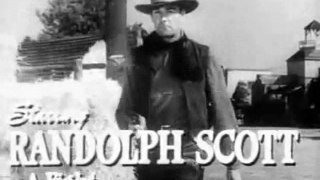 1946 BADMAN'S TERRITORY TRAILER - RANDOLPH SCOTT