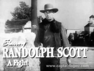 1946 BADMAN'S TERRITORY TRAILER - RANDOLPH SCOTT