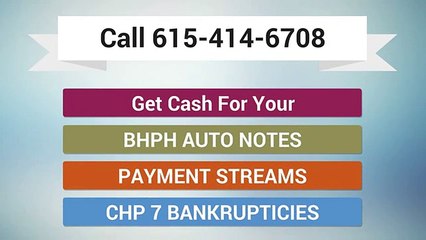 Sell Auto Notes: Sell BHPH Notes |  BHPH Auto Note Buyer