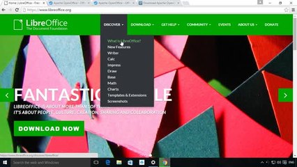 Libre Office, a great Office alternative with great compatibility and a fast update cycle