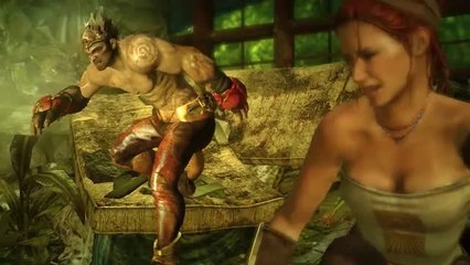 Enslaved, an action game set in a post-apocalyptic world