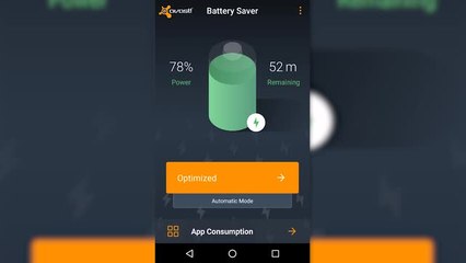 Avast battery Saver, an app to help regulate your power consumption