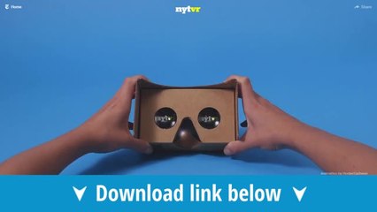 nytvr, the VR app developed by the New York Times