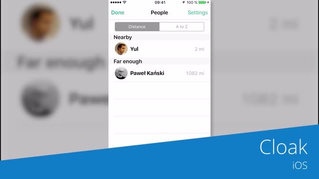 Cloak, a real-time app stopping you from bumping into somebody you don´t want to see