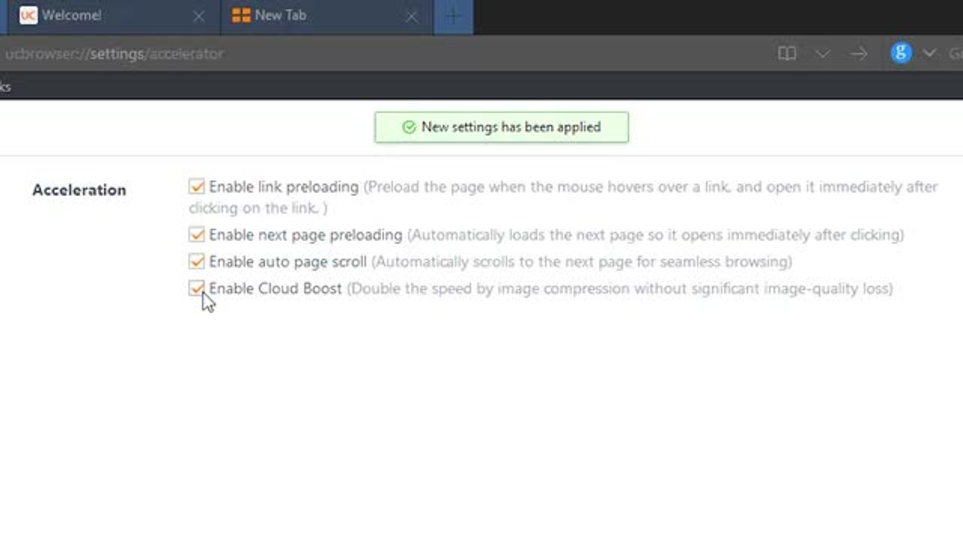 ⁣How to use UC Browser