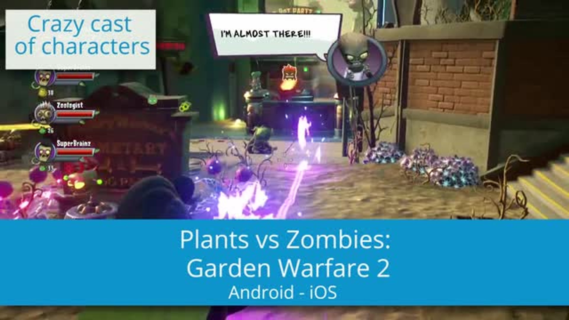 Plants Vs Zombies Garden Warfare 2, A Comic Action Game With A.