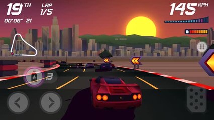 Horizon Chase, a high speed arcade racer