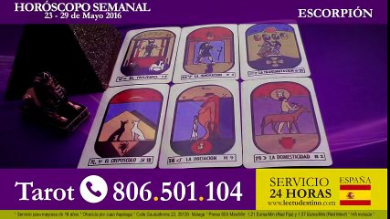 Horóscopo Escorpio 23 - 29 De Mayo 2016