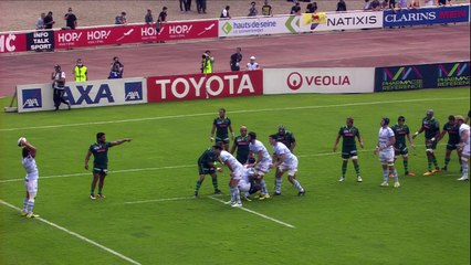TOP 14 – Racing 92 - Pau : 43-13 Essai Luc DUCALCON (RAC) – J24 – Saison 2015-2016
