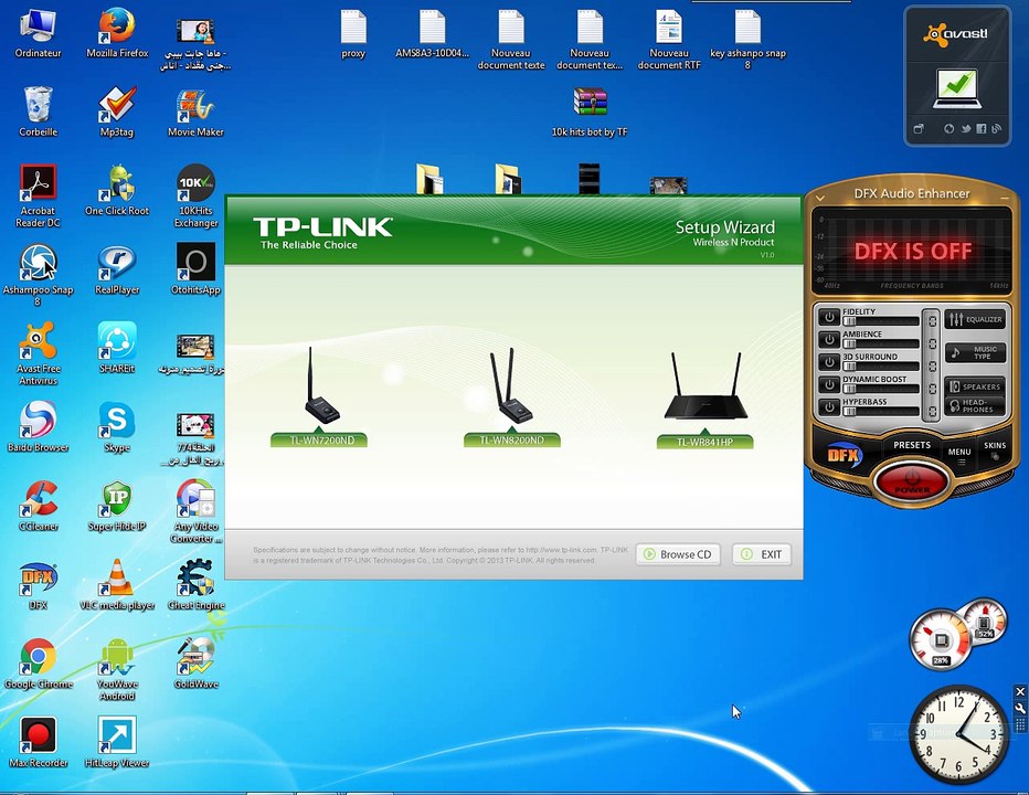 الحلقة 44: تثبيت و تشغيل كارت الويفي TP-LINK TL-WN7200ND
