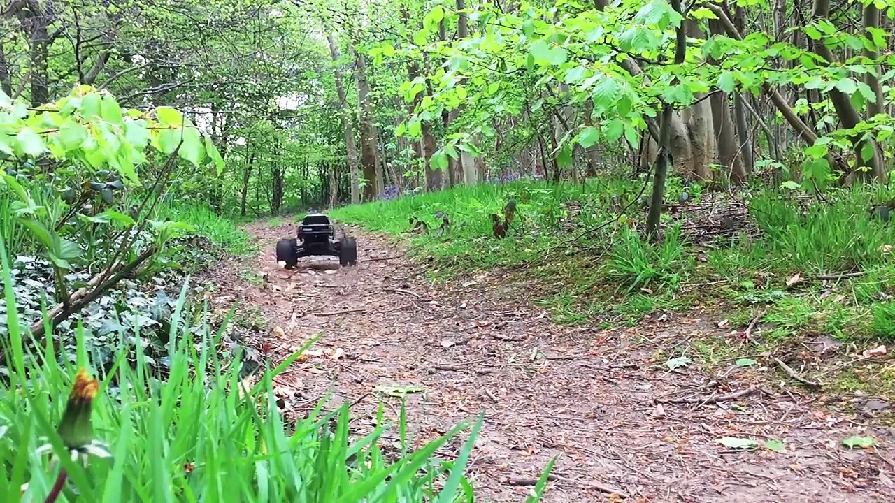 Traxxas Stampede 4x4 RC Car Forest Bashing