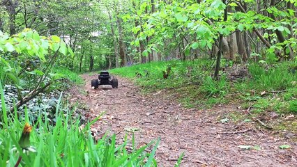 Traxxas Stampede 4x4 RC Car Forest Bashing