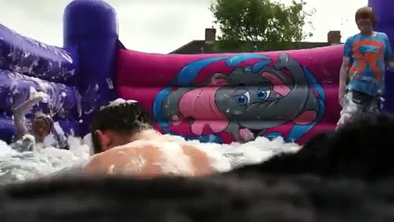 Bouncy Castle + Washing Up Liquid = EPIC