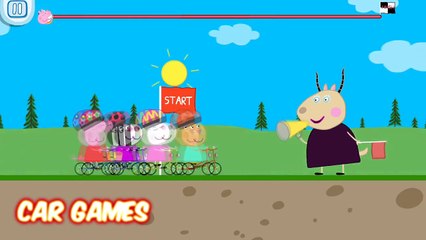 peppa pig by bike | cartoons for kids | baby gameplays | videos for kids