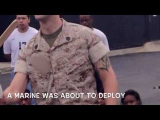 Download Video: Marine Surprises Son in Emotional Departure Video