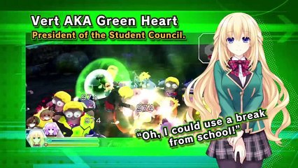 MegaTagmension Blanc + Neptune VS Zombies - Tráiler