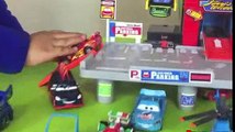 Disney Pixar Cars Toys Ferris Wheels Tomy Big Parking Lightning McQueen Kinder Egg Surprise Toys 2