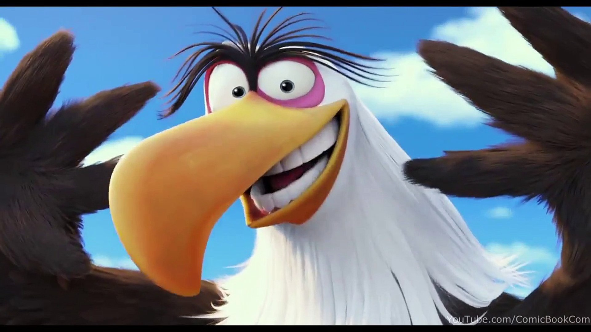 THE ANGRY BIRDS MOVIE Promo Clip - Meet The Mighty Eagle (2016) Animated  Comedy Movie HD - video Dailymotion