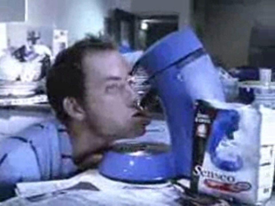 Philips senseo un homme seul a la maison