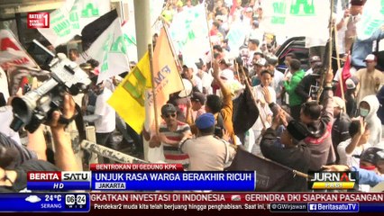 Publik Kecam Demo Rusuh di Gedung KPK