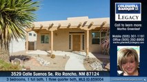 Homes for sale 3529 Calle Suenos Se Rio Rancho NM 87124 Coldwell Banker Legacy