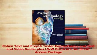 Read  Cohen Text and PrepU Taylor CoursePoint and Text and Video Guide plus LWW DocuCare Ebook Free