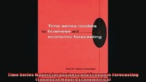 EBOOK ONLINE  Time Series Models for Business and Economic Forecasting Themes in Modern Econometrics  FREE BOOOK ONLINE