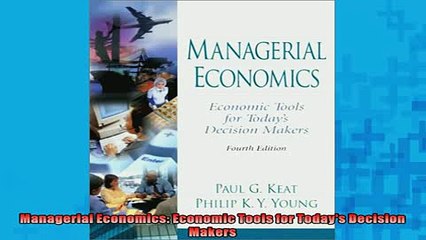 Free PDF Downlaod  Managerial Economics Economic Tools for Todays Decision Makers  DOWNLOAD ONLINE