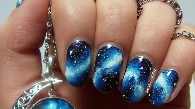 Galaxy Nails Tutorial _ Nails By Kizzy