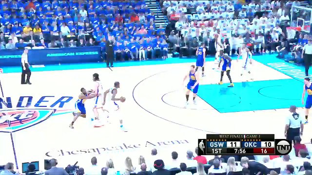 Golden State Warriors vs Oklahoma City Thunder R3G3 - May 22, 2016 - NBA Playoffs 2016
