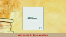 Read  Advances in Immunology Ebook Free