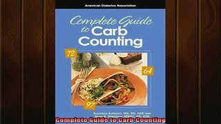 READ FREE FULL EBOOK DOWNLOAD  Complete Guide to Carb Counting Full Free