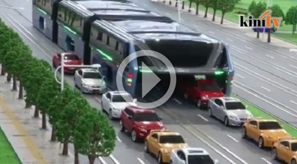 China cipta model canggih Bas Transit bandar