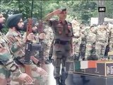 Wreath laying ceremony for Kupwara braveheart Naik Gawade