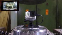 Ces caméras GoPro se font littéralement écraser sous presse !