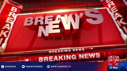 Fire in Furniture Market KHI - 23-05-2016 - 92NewsHD