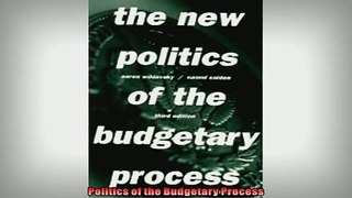 READ book  Politics of the Budgetary Process  FREE BOOOK ONLINE