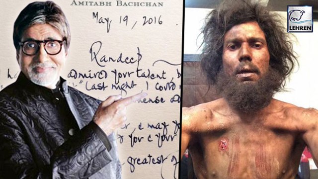 Amitabh Bachchan Admires Randeep Hooda's Performance In Sarbjit