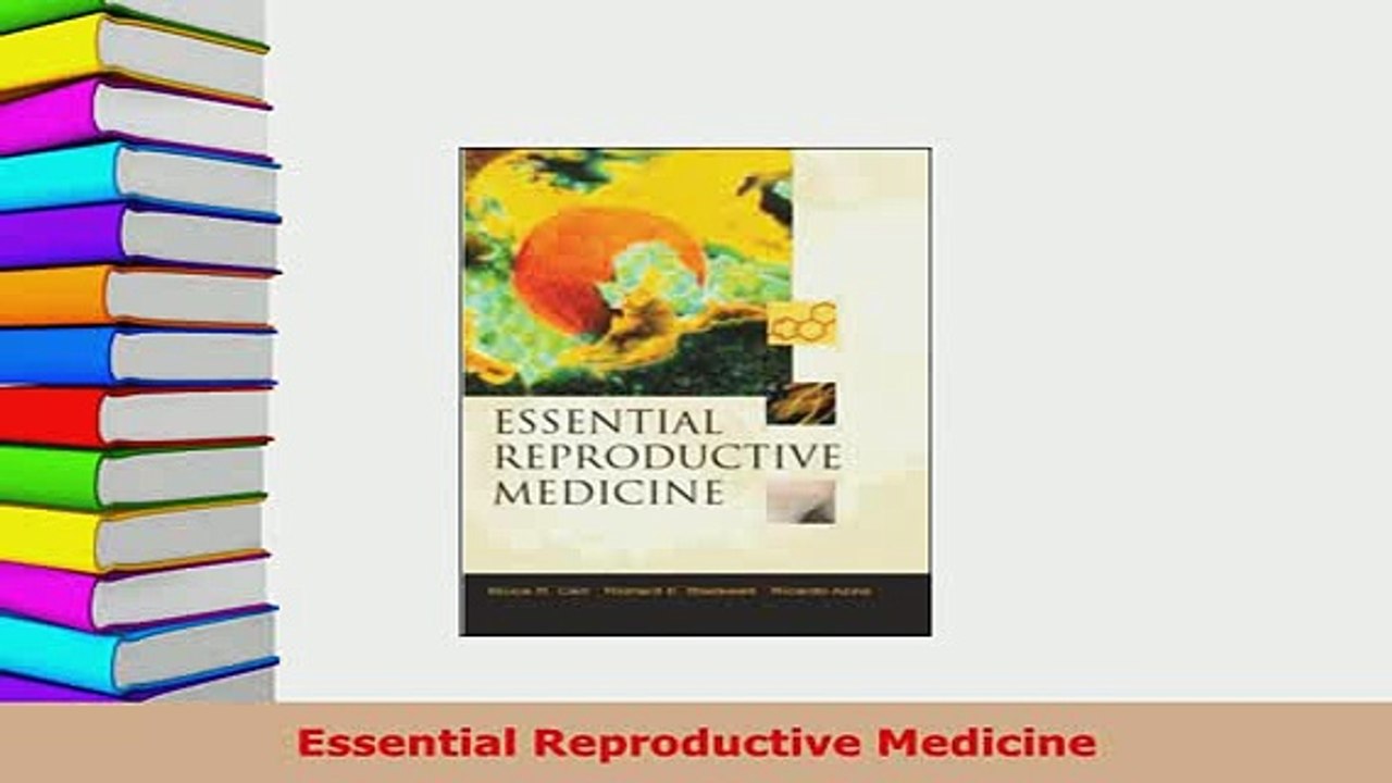 Download  Essential Reproductive Medicine  EBook